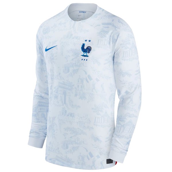 Tailandia Camiseta Francia Segunda ML 2022-2023